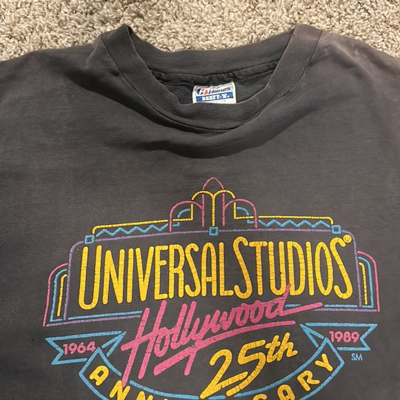 Vintage Universal Studios Single Stitched Hollywood 25th anniversary 1989 - Picture 2 of 8